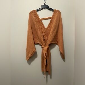 peach/orange small peach love california short dress/long top!